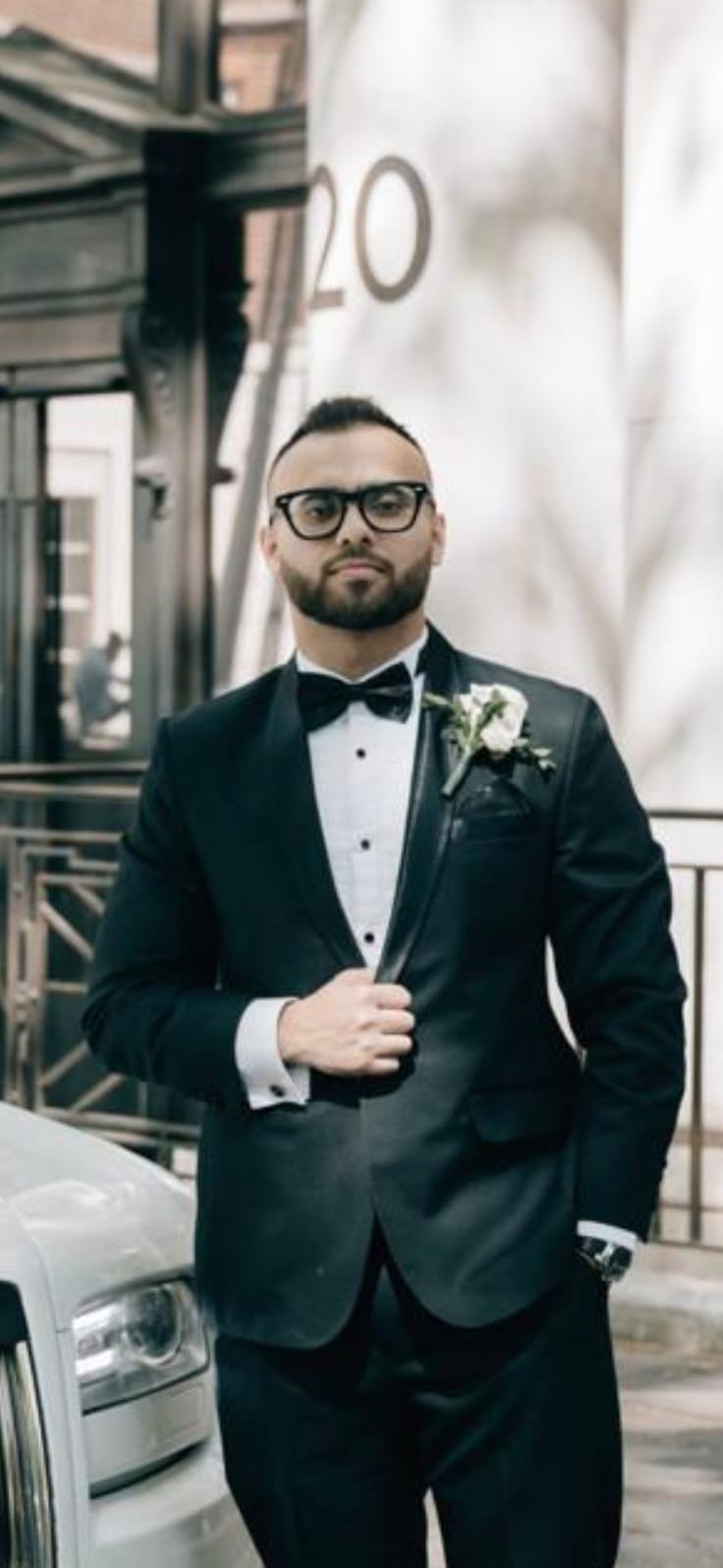 Portrait of Denzil Rodrigues, co-founder of Crossed Keys